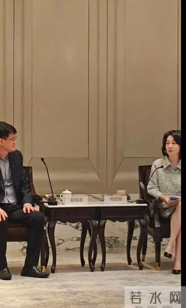 澳门，何超琼会见北京侨商会代表团，亲切大方，谈吐优雅