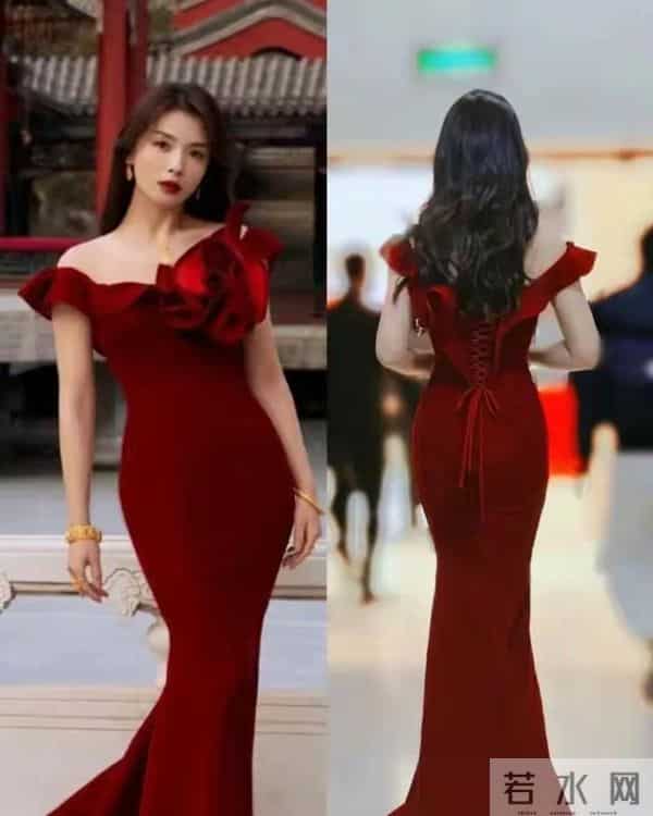 哇塞！刘涛这肥臀，算是圈内第一了吧，麻花辫配包臀裙太显年轻了