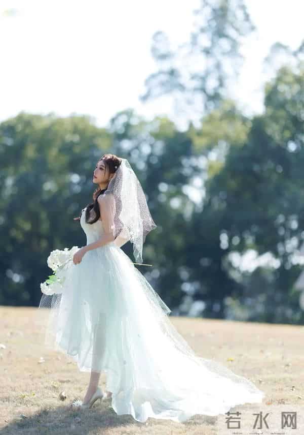杨晨晨 白色婚纱