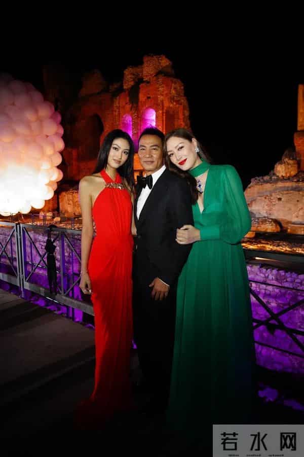 温州日清集团嫁女，甄子丹和汪诗诗甜蜜牵手，任达华女儿长得像他