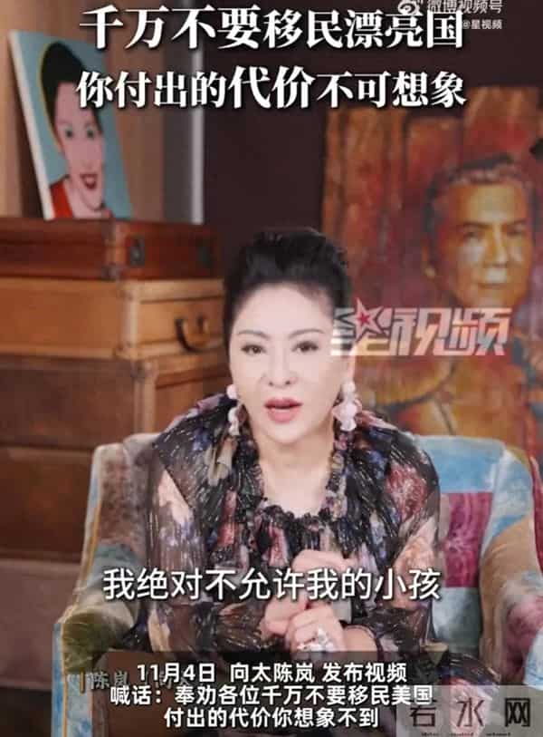 向太称子女敢去美国就捐光家产,禁止孙子孙女赴美读书