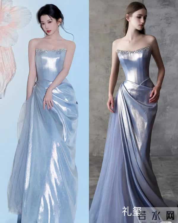 韩雨彤两套高定礼服炸场！妆造直接封神，国产美学天花板实锤