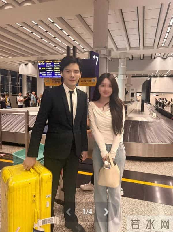 向佐香港机场被偶遇，穿西装留着清爽利落的短发，颜值达到巅峰