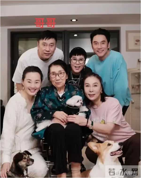 林依轮为26岁儿子林子濠庆生,55岁了比儿子还年轻,老母亲也露面