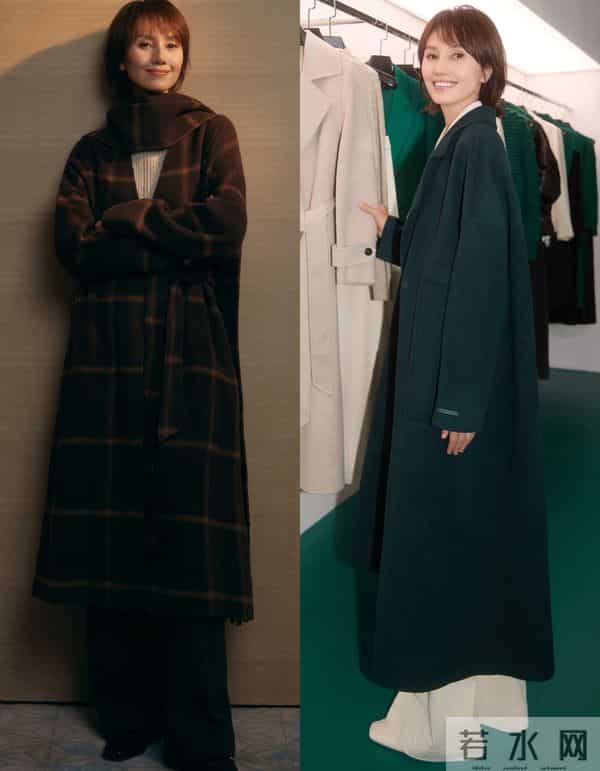 袁泉才是极简风穿搭标杆：基础款+配色干净，秋冬照穿高级感拉满