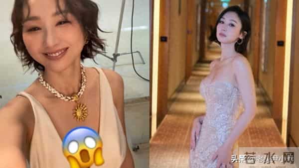 高海宁拍摄海报花絮惊现排骨胸,希腊女神装澎拜身材瞬间消失