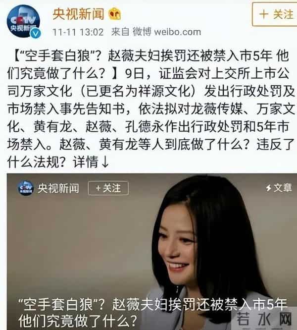 落地的凤凰不如鸡?消失四年后,赵薇终是为自己的“选择”买了单