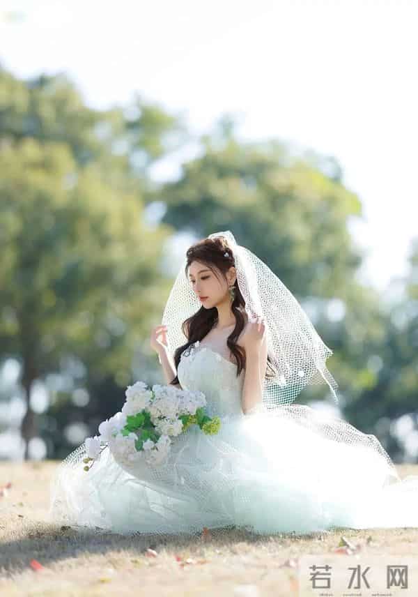 杨晨晨 白色婚纱