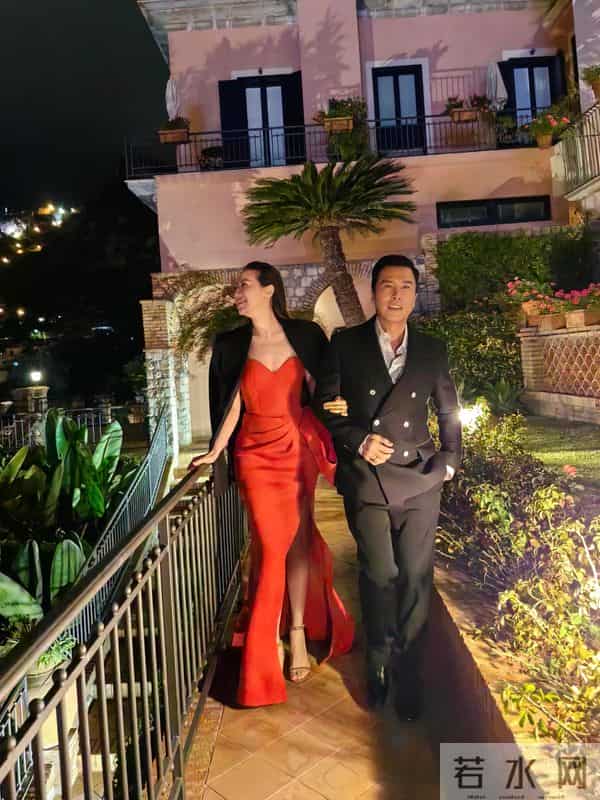 温州日清集团嫁女，甄子丹和汪诗诗甜蜜牵手，任达华女儿长得像他
