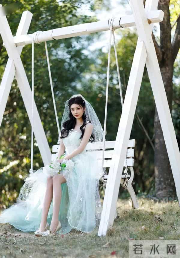 杨晨晨 白色婚纱