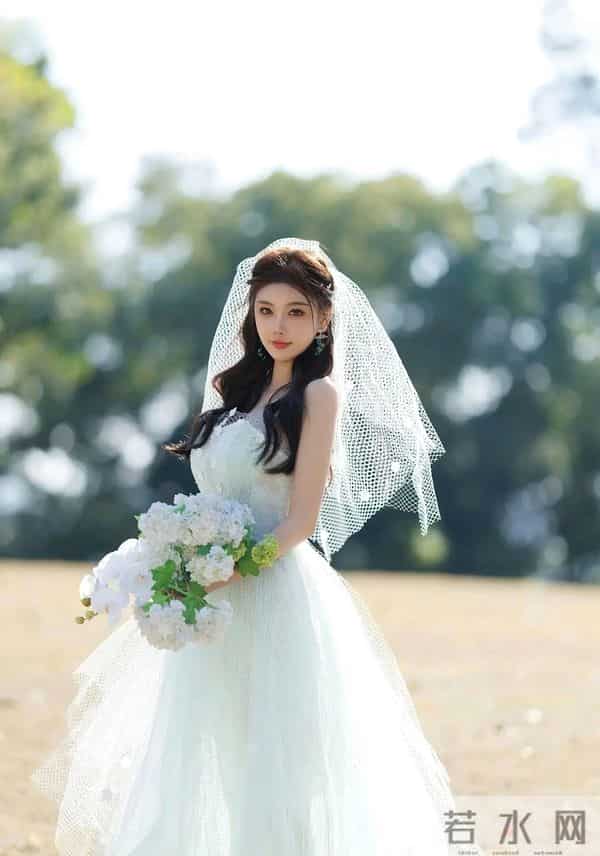 杨晨晨 白色婚纱