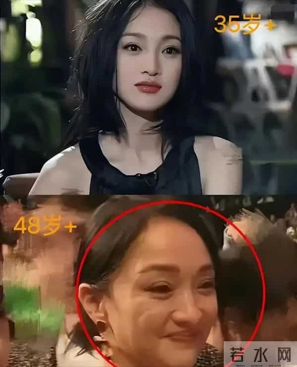 50岁周迅头发花白,瘪嘴模样一脸老态认不出,无儿无女成最大遗憾