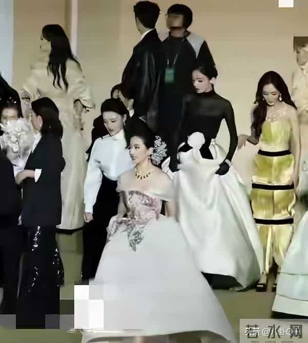 人不红倒是爱蹭！合影抢C位，当众让李晨难堪的她，如今过得怎样