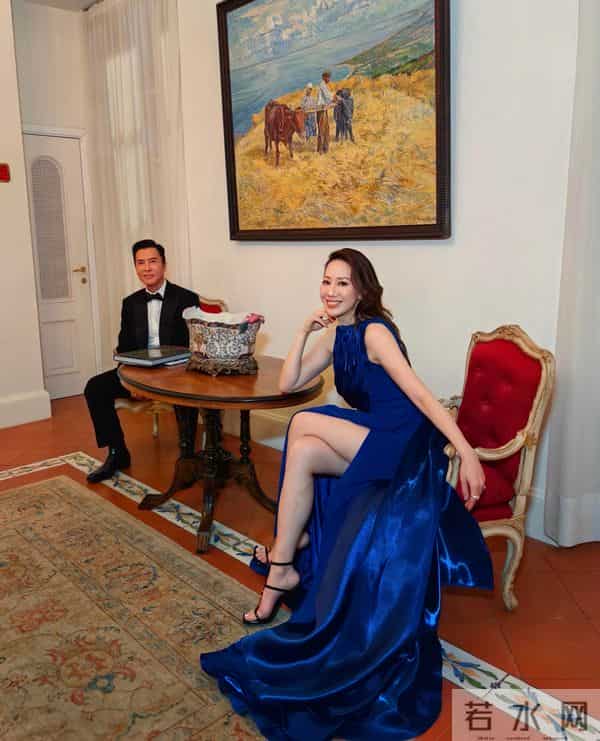 温州日清集团嫁女，甄子丹和汪诗诗甜蜜牵手，任达华女儿长得像他