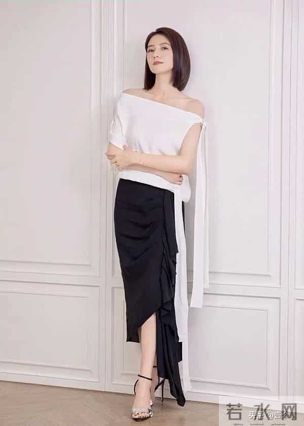 高圆圆太欲了，气质与生活态度沉淀出的立体韵味