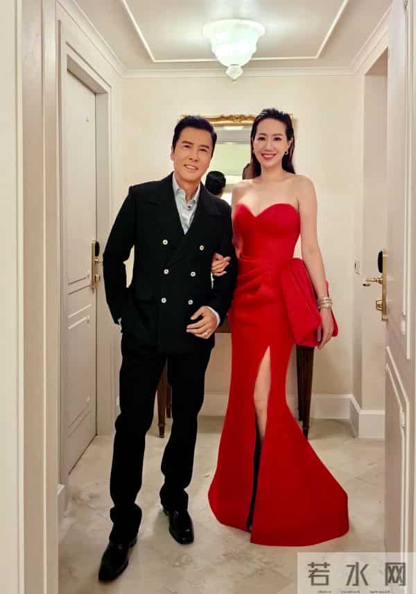 温州日清集团嫁女，甄子丹和汪诗诗甜蜜牵手，任达华女儿长得像他