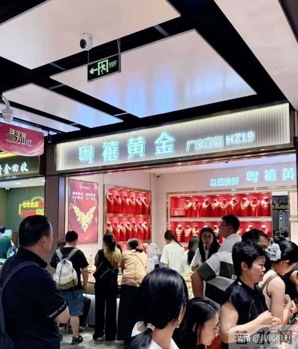 佟丽娅深圳水贝买黄金，素颜穿百元T恤，下手几十克金鼎超豪爽