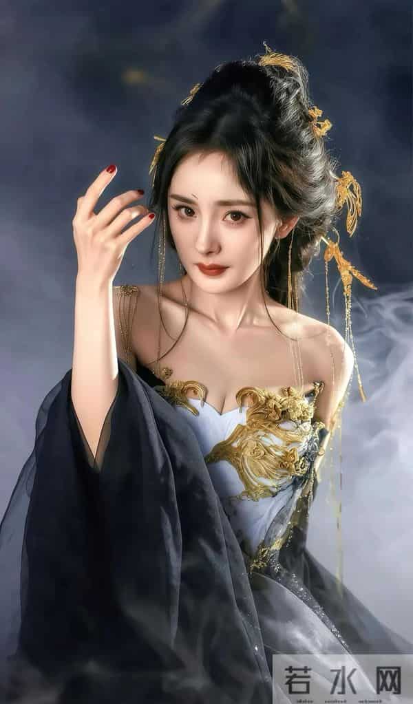 杨幂新装扮这也太飒了吧