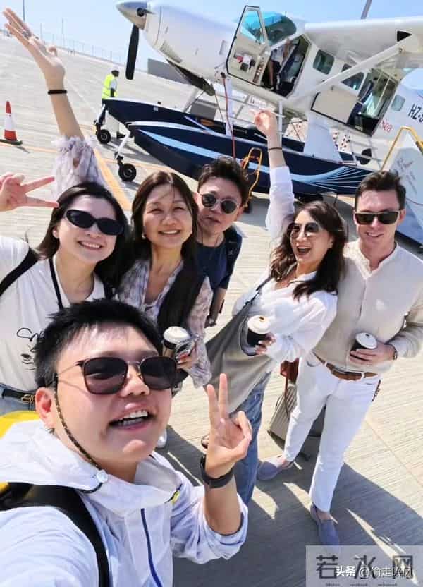 陈赫前妻许婧：在沙特庆生，穿露背装好辣，外籍老公185有胸肌