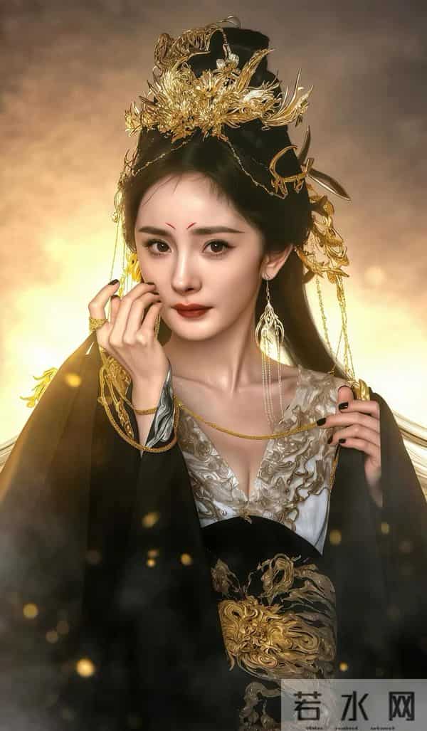 杨幂新装扮这也太飒了吧