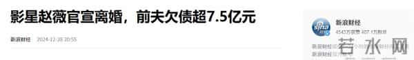 落地的凤凰不如鸡?消失四年后,赵薇终是为自己的“选择”买了单