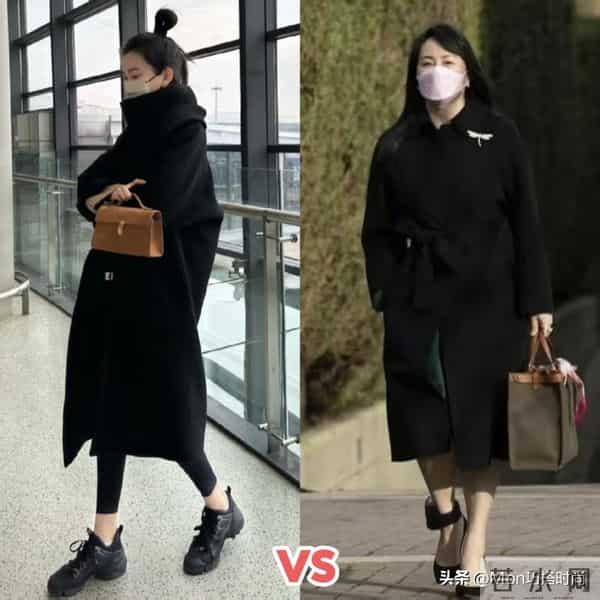 看了孟晚舟的打扮,我悟了:大衣不配打底裤、运动鞋,更优雅得体
