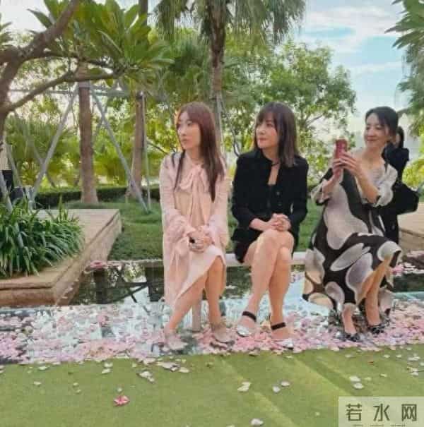 面相又变了！50岁赵薇近照曝光，婚礼上用心打扮，却走不了回头路