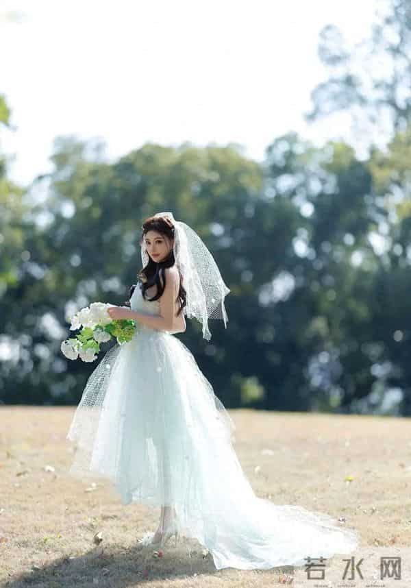 杨晨晨 白色婚纱