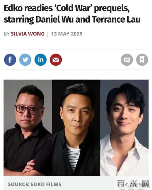 吴彦祖晒和妻子新合照，透露时隔23年再次一起工作：太棒了；结婚15年育有一女，去年示爱“没你我活不下去”