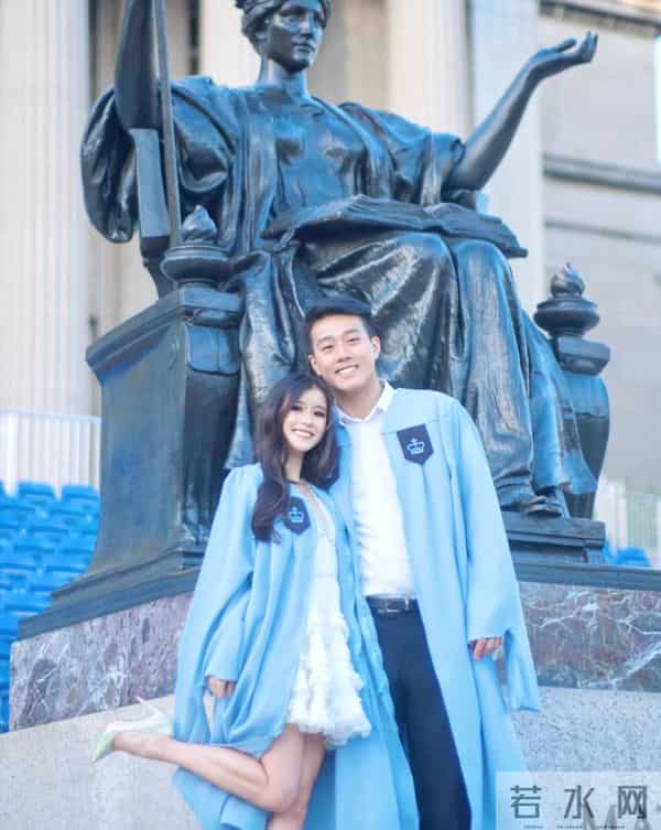 港姐冠军首度公开与男友毕业合照，大方展示甜蜜的恋情