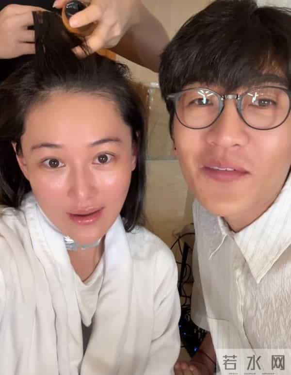 张馨予纯素颜照被曝光,花高价请化妆师上妆,妆前妆后判若两人