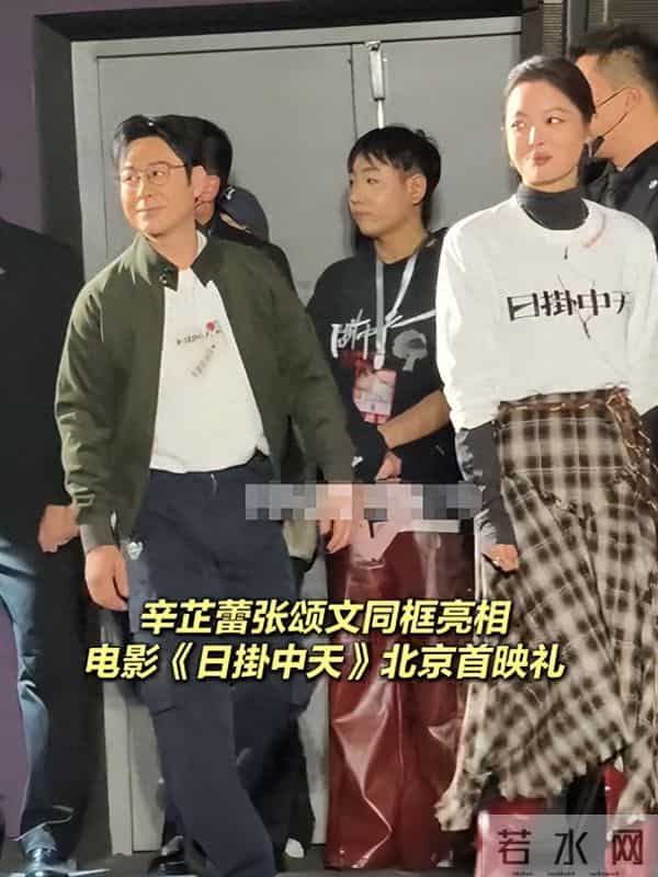 辛芷蕾新片首映礼,张颂文肿又油,蒋勤勤惊艳,高叶咋瘦的皮包骨