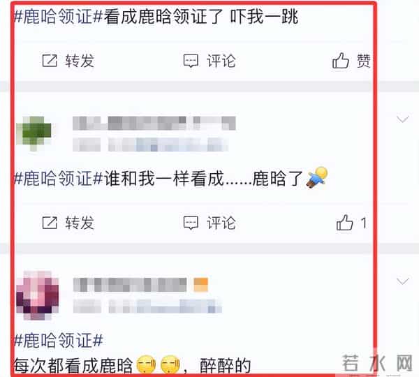 “牛鬼蛇神”现原形,鹿哈官宣领证不到24小时,恶心的一幕出现了
