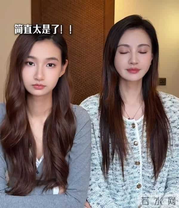 杨雪晒16岁女儿,有有完美避开爸爸普通基因,一张初恋脸好漂亮