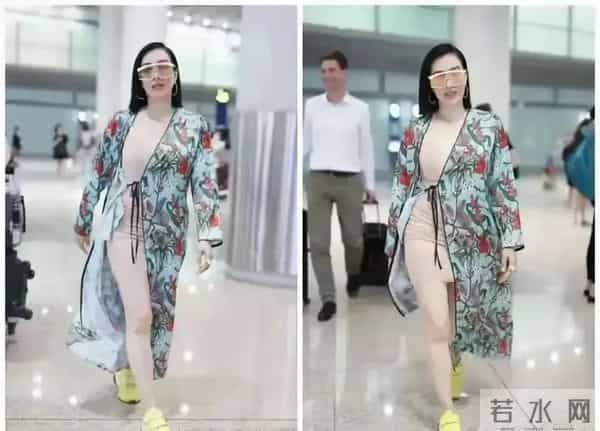 钟丽缇到底是怎么了?穿成这样就出门了?看起来还真是一言难尽啊