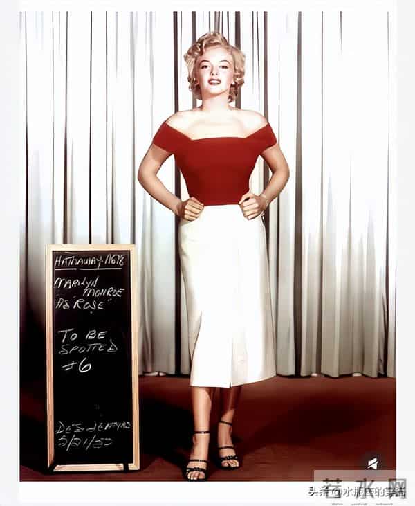 玛丽莲梦露50年代的衣橱