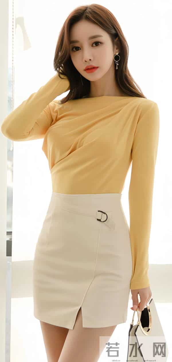 韩国美女模特孙允珠001