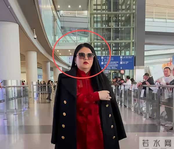 网红模仿李湘冲上热搜，穿红衣挺大肚，网友调侃这是李湘她姐李逵