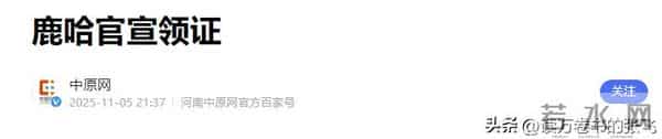 打了个好算盘！鹿哈官宣领证不到24小时，悬着的心终于放下了