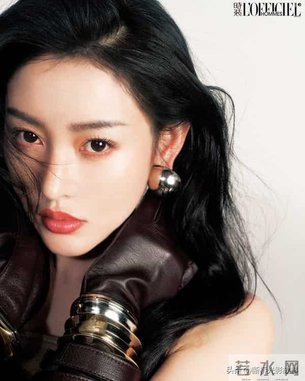 张天爱狼尾造型:三登封面,飒美张力拉满