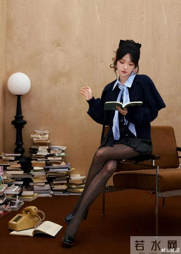 程潇黑丝新造型,越来越有味道了