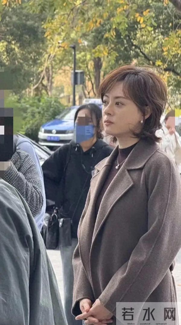 孙俪线下，不看眼睛五官还是很精致的。