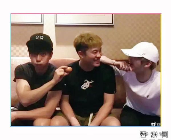 鹿晗、邓超为陈赫庆生，鹿晗让陈赫少吃点小龙虾，三人互动很搞笑