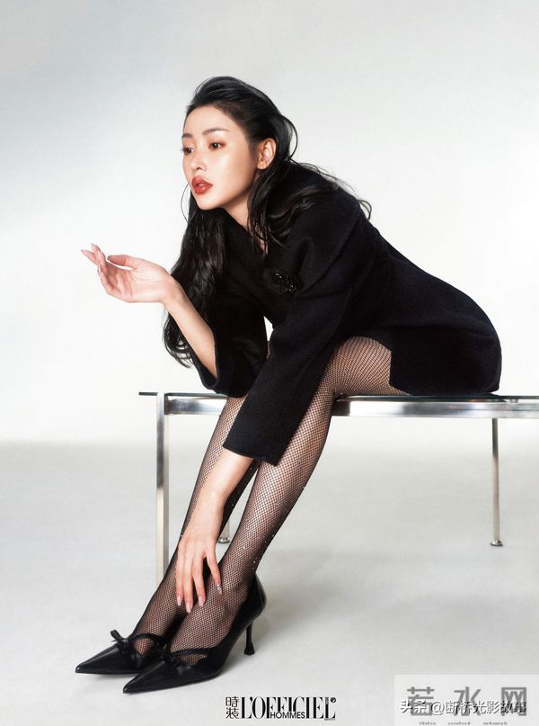 张天爱狼尾造型:三登封面,飒美张力拉满