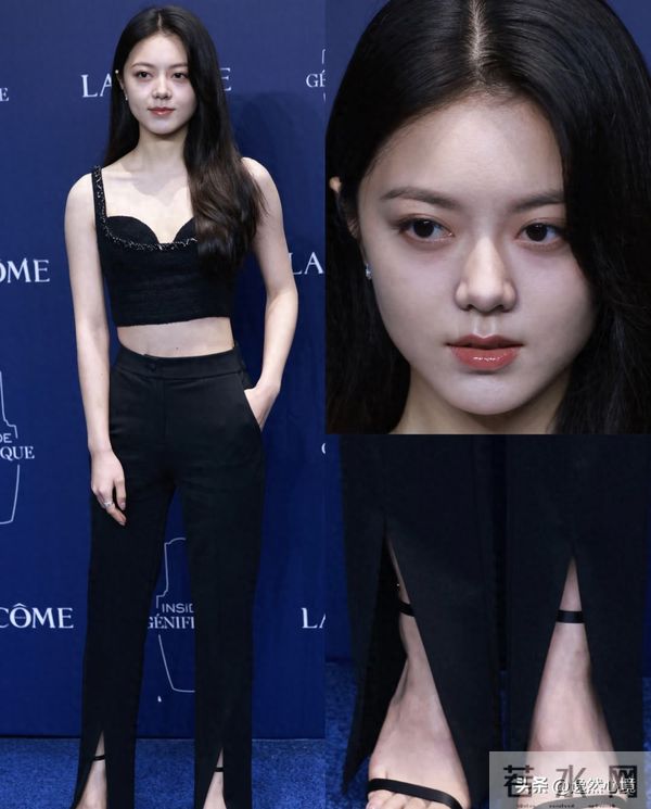 赵今麦这一套又美又飒，越来越漂亮了