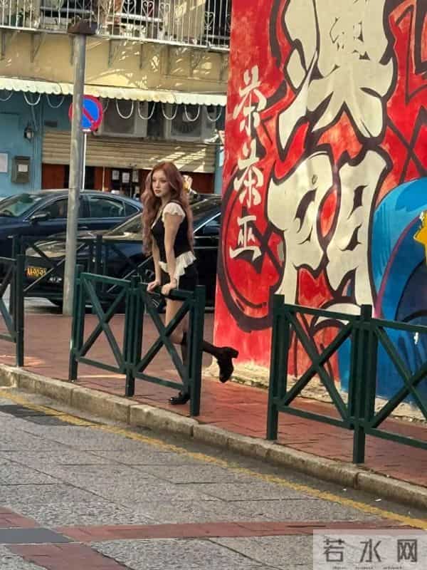 澳门官也街偶遇宋雨琦太美啦！