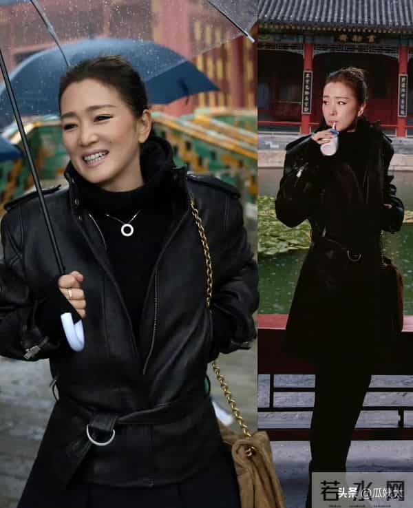 巩俐罕见出现在卡地亚晚宴,居然有白头发了,看着苍老了不少