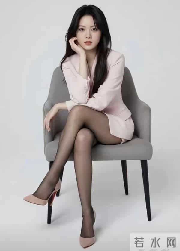 赵今麦，黑丝诱惑，太美了