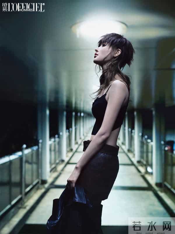 张天爱时装男士十一月刊,性感写真美图