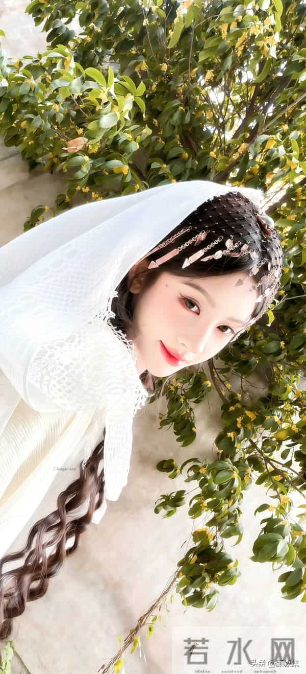 鞠婧祎这组造型美成仙女啦!